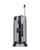 2er-Set M/S Madrid Wochenend- und Kabinenkoffer 65cm/55cm grau