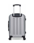 2er-Set M/S Madrid Wochenend- und Kabinenkoffer 65cm/55cm grau