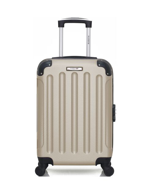 Set di 2 valigie grandi e cabina L/XXS Madrid 75 cm/46 cm beige