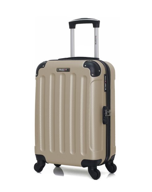Set di 2 valigie grandi e cabina L/XXS Madrid 75 cm/46 cm beige