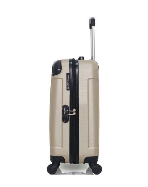 Set di 2 valigie grandi e cabina L/XXS Madrid 75 cm/46 cm beige