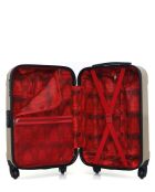 Set de 2 maletas grandes y cabina L/XXS Madrid 75 cm/46 cm beige