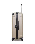Set van 2 grote en weekendkoffers L/M Madrid 75 cm/65 cm beige