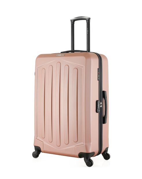 Valise Long Séjour Hagen 75 cm rose doré