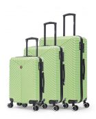 Set mit 3 grünen Koffern L/M/S Gaite 75 cm/66,5 cm/56,5 cm