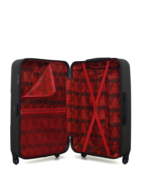 Set mit 2 großen Koffern und Wochenendkoffern L/M Miami 75cm/65cm dunkelgrau