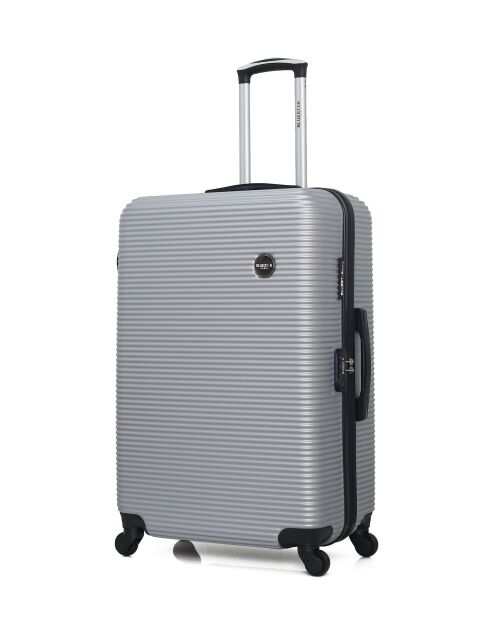 Set di 2 valigie grandi e cabina L/S London 75cm/55cm grigio
