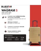 Valise Cabine S Wagram 56,5 cm bordeaux