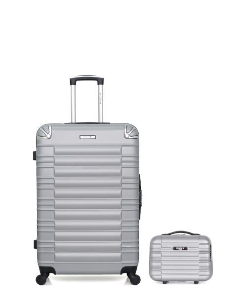 Lot Valise & Vanity L/K Lima 75cm/23cm gris