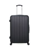 Set mit 2 großen Koffern und Wochenendkoffern L/M Napoli 75cm/65cm schwarz