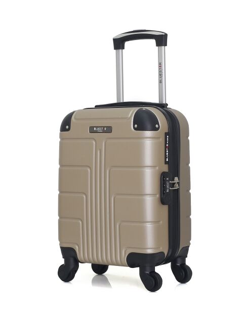 Set mit 2 M/XXS Ottawa 65cm/46cm beigefarbenen Wochenend- und Kabinenkoffern