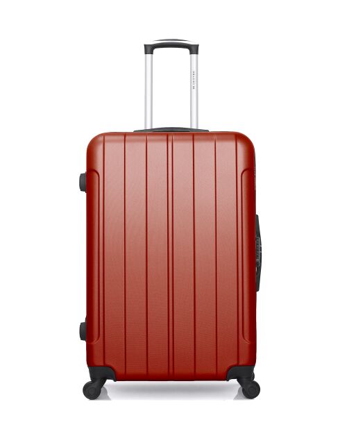 Valise Long Séjour Napoli 75 cm rouge