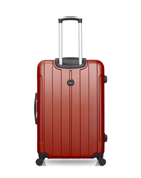 Valise Long Séjour Napoli 75 cm rouge