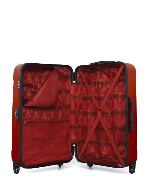 Valise Long Séjour Napoli 75 cm rouge