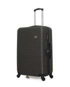 Set mit 2 großen und Wochenendkoffern L/M London 75cm/65cm dunkelgrau
