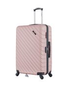 Set mit 2 großen Koffern und Wochenendkoffern L/M Cite 75cm/65cm roségold
