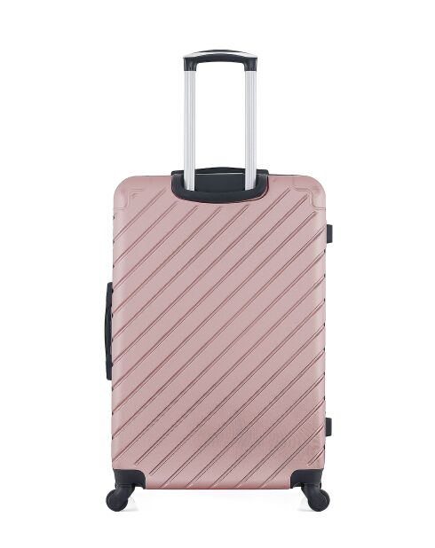 Set mit 2 großen Koffern und Wochenendkoffern L/M Cite 75cm/65cm roségold