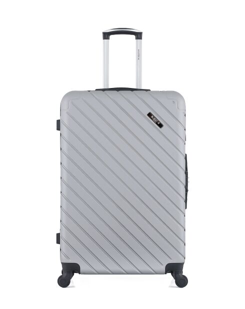 Set van 2 grote en weekendkoffers L/M Cite 75cm/65cm grijs