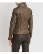 Blouson en cuir Lovely Wody vintage