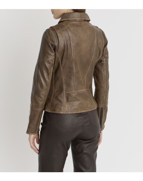 Blouson en cuir Lovely Wody vintage