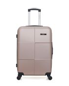2er-Set M/XXS Miami Weekend- und Kabinenkoffer 65cm/46cm roségold