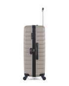 Set mit 2 großen Koffern und Wochenendkoffern L/M Cite 75cm/65cm beige