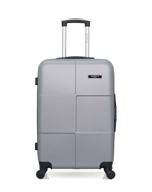 Set von 2 M/XXS Miami 65cm/46cm grauen Wochenend- und Kabinenkoffern