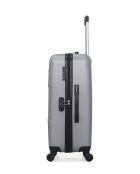 Set von 2 M/XXS Miami 65cm/46cm grauen Wochenend- und Kabinenkoffern