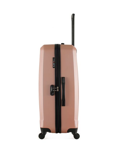 Set van 3 koffers Le jardin L/M/S Hagen 75cm/65cm/55cm roségoud