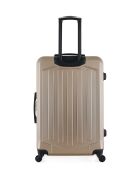 Set van 2 grote en weekendkoffers L/M Hagen 75cm/65cm beige