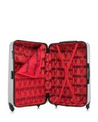 Set van 3 grote koffers, weekend en cabine L/M/S Brazilia 75cm/65cm/55cm grijs