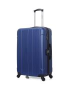 Set mit 2 großen Koffern und Wochenendkoffern L/M Napoli 75cm/65cm marineblau