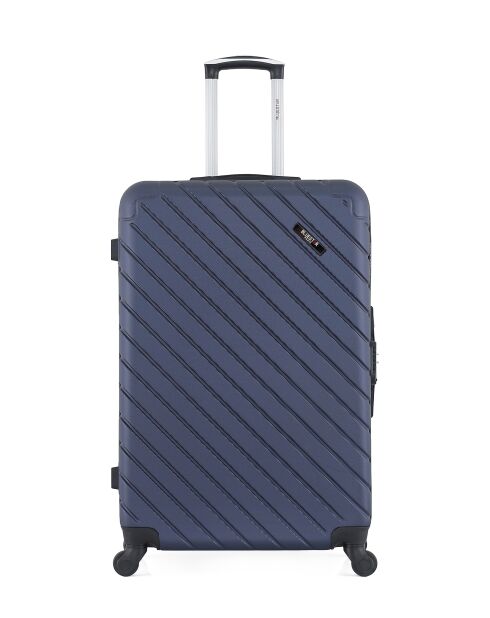 Set mit 2 großen Koffern und Wochenendkoffern L/M Cite 75cm/65cm marineblau