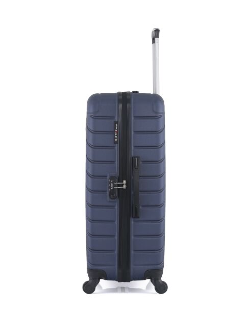 Set mit 2 großen Koffern und Wochenendkoffern L/M Cite 75cm/65cm marineblau