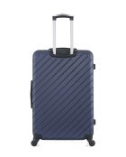 Set van 2 grote en weekendkoffers L/M Cite 75cm/65cm marineblauw
