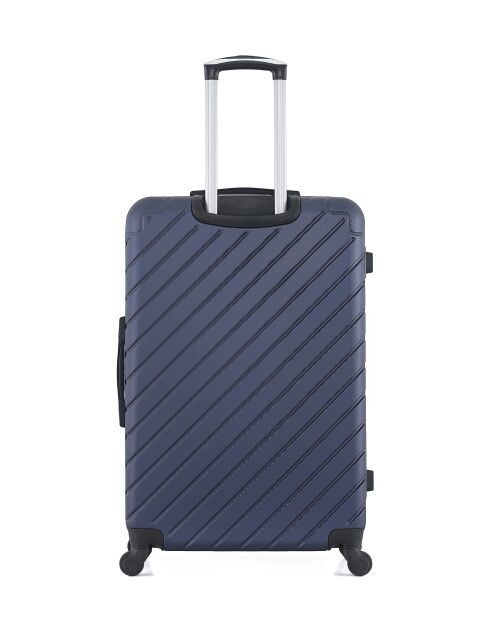 Set mit 2 großen Koffern und Wochenendkoffern L/M Cite 75cm/65cm marineblau