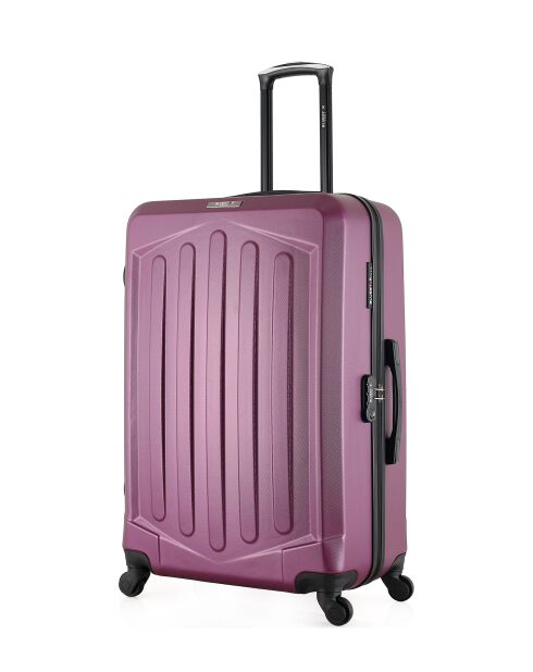 Hagen Reisekoffer für längere Aufenthalte, 75 cm, Pflaume