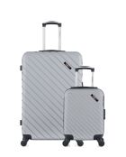 Set mit 2 großen Koffern und Kabine L/XXS Cite 75cm/46cm grau