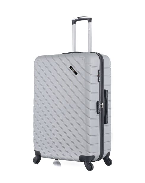 Set di 2 valigie grandi e cabina L/XXS Cite 75cm/46cm grigio