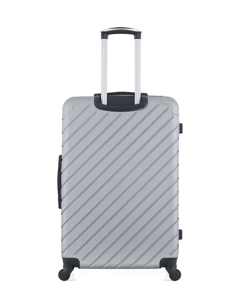 Set de 2 maletas grandes y cabina L/XXS Cite 75 cm/46 cm gris