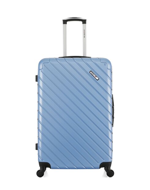Valise Long Séjour Cite 75 cm bleu doré
