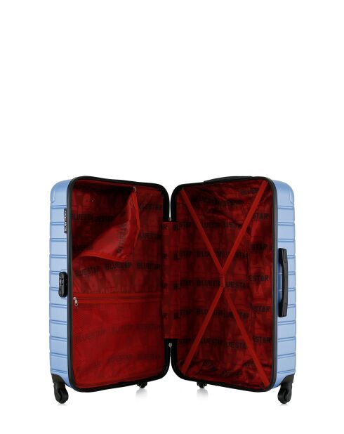Valise Long Séjour Cite 75 cm bleu doré