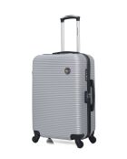 Lot de 2 valises Weekend et Cabine M/S London 65cm/55cm grises