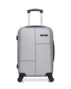 Lot de 2 valises Weekend et Cabine M/S Miami 65cm/55cm grises