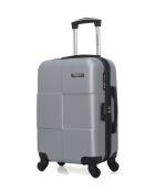Lot de 2 valises Weekend et Cabine M/S Miami 65cm/55cm grises