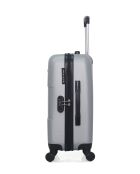 Lot de 2 valises Weekend et Cabine M/S Miami 65cm/55cm grises