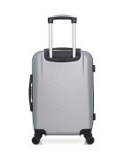 Lot de 2 valises Weekend et Cabine M/S Miami 65cm/55cm grises