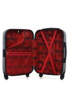 Lot de 2 valises Weekend et Cabine M/S Miami 65cm/55cm grises