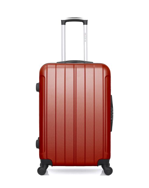 Valise Weekend Moyen Séjour Napoli 65 cm rouge