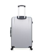Set mit 2 großen Koffern und Wochenendkoffern L/M Miami 75cm/65cm grau